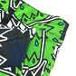 PEARLY GATES Botanical pattern Apparel, golf wear, polo shirt, shorts setup cotton Green Used