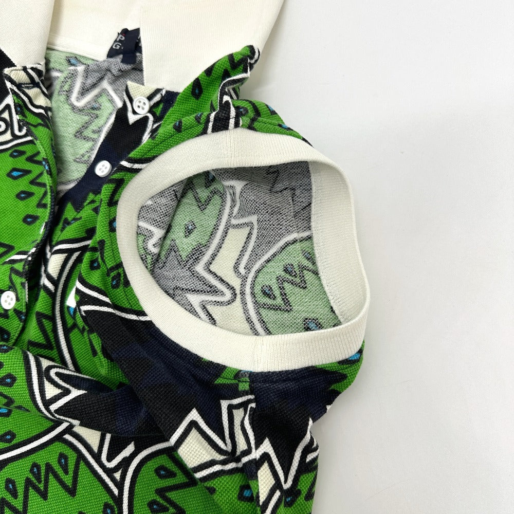 PEARLY GATES Botanical pattern Apparel, golf wear, polo shirt, shorts setup cotton Green Used