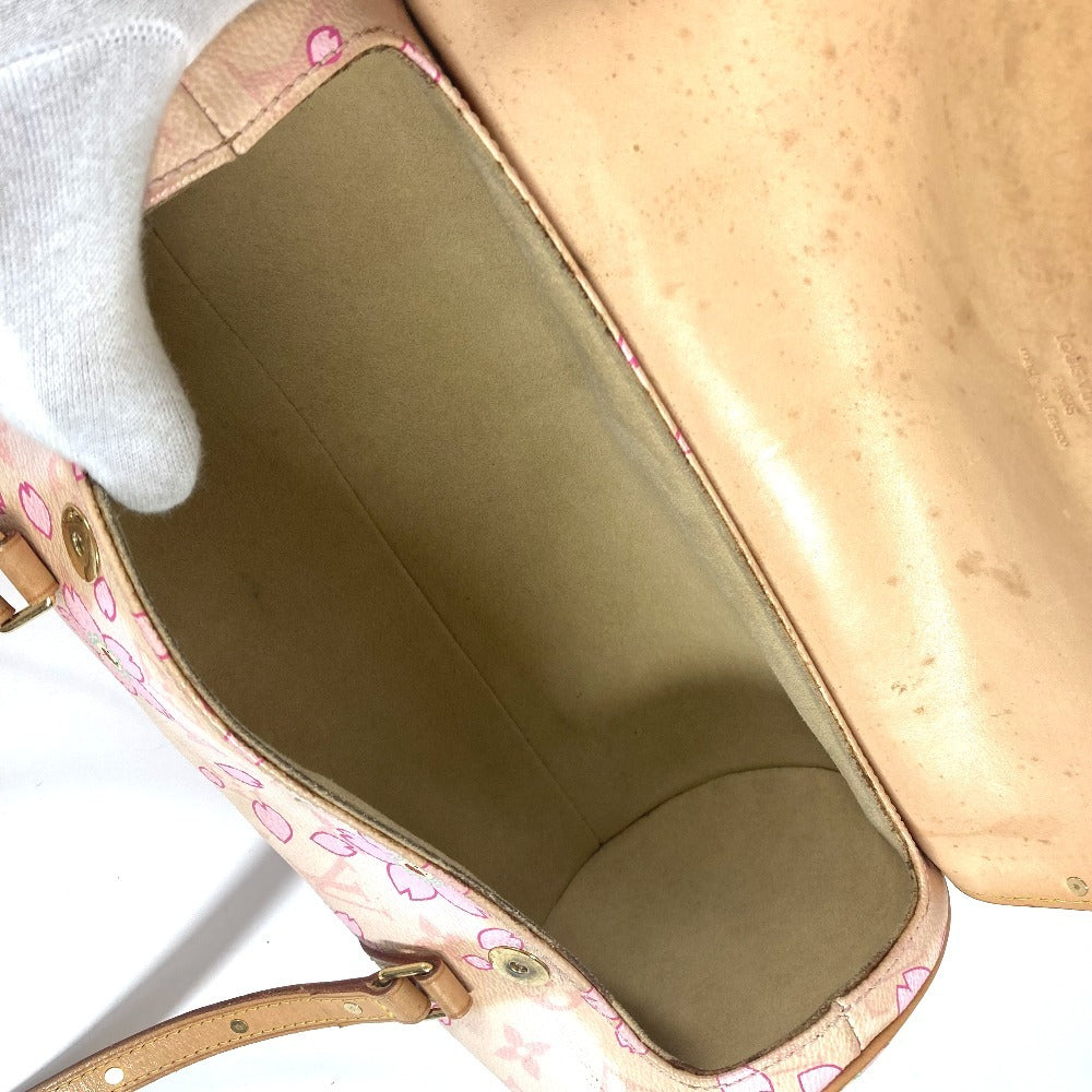 LOUIS VUITTON M92011 モノグラムチェリーブロッサム パピヨン26 肩掛け カバン サクラ ショルダーバッグ モノグラムチェリーブロッサムキャンバス レディース ピンク - brandshop-reference