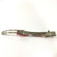 HERMES Hair Accessory, All-Over Print, Silk Barrette, Women's, White
