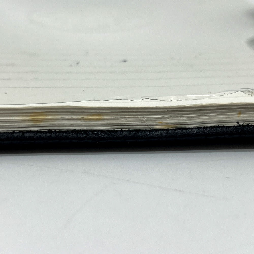 HERMES Ulysse GM Notebook Stationery Stationery Notebook Cover Taurillon Clemence Unisex Black