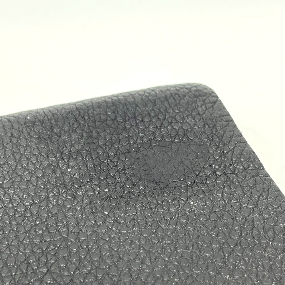 HERMES Ulysse GM Notebook Stationery Stationery Notebook Cover Taurillon Clemence Unisex Black