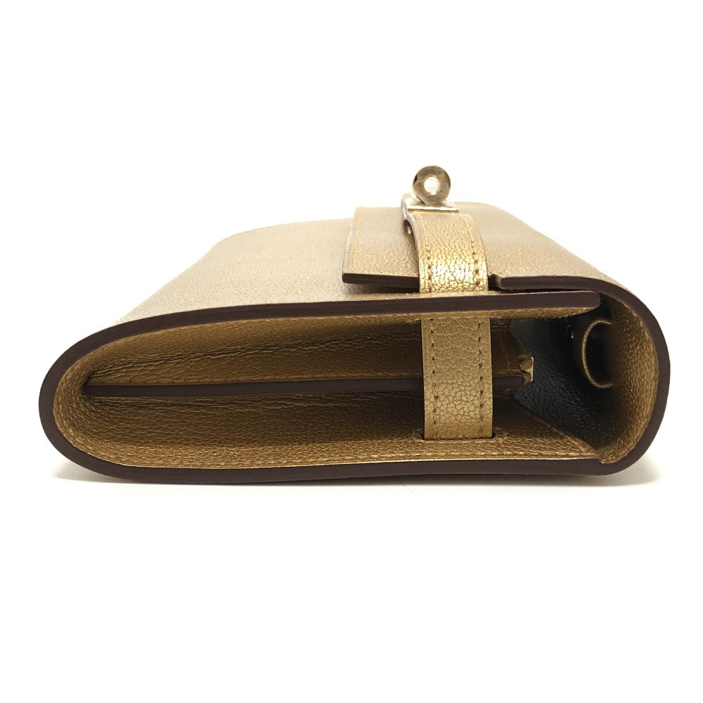 HERMES H086404CPY9 ケリートゥーゴー ウォレット 財布 カバン ショルダーバッグ レディース ドレ ゴールド