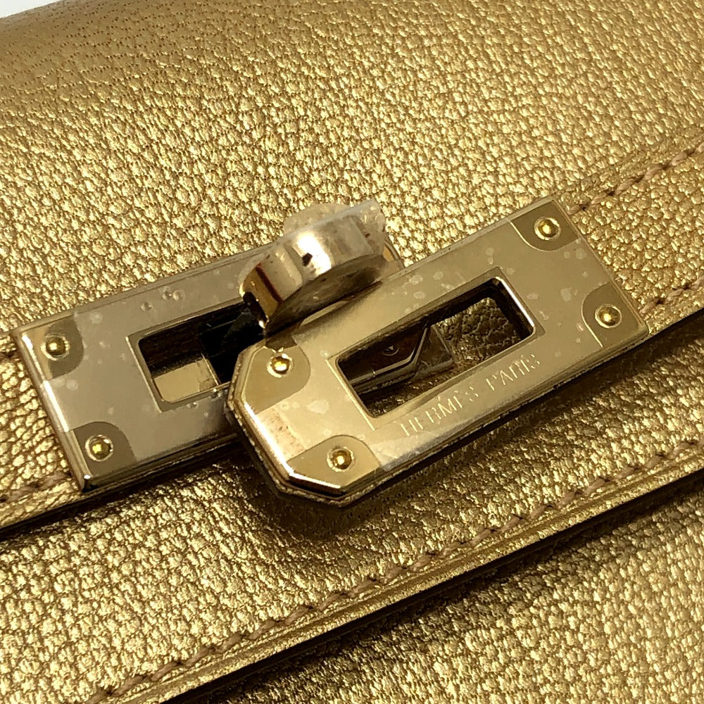 HERMES H086404CPY9 ケリートゥーゴー ウォレット 財布 カバン ショルダーバッグ レディース ドレ ゴールド