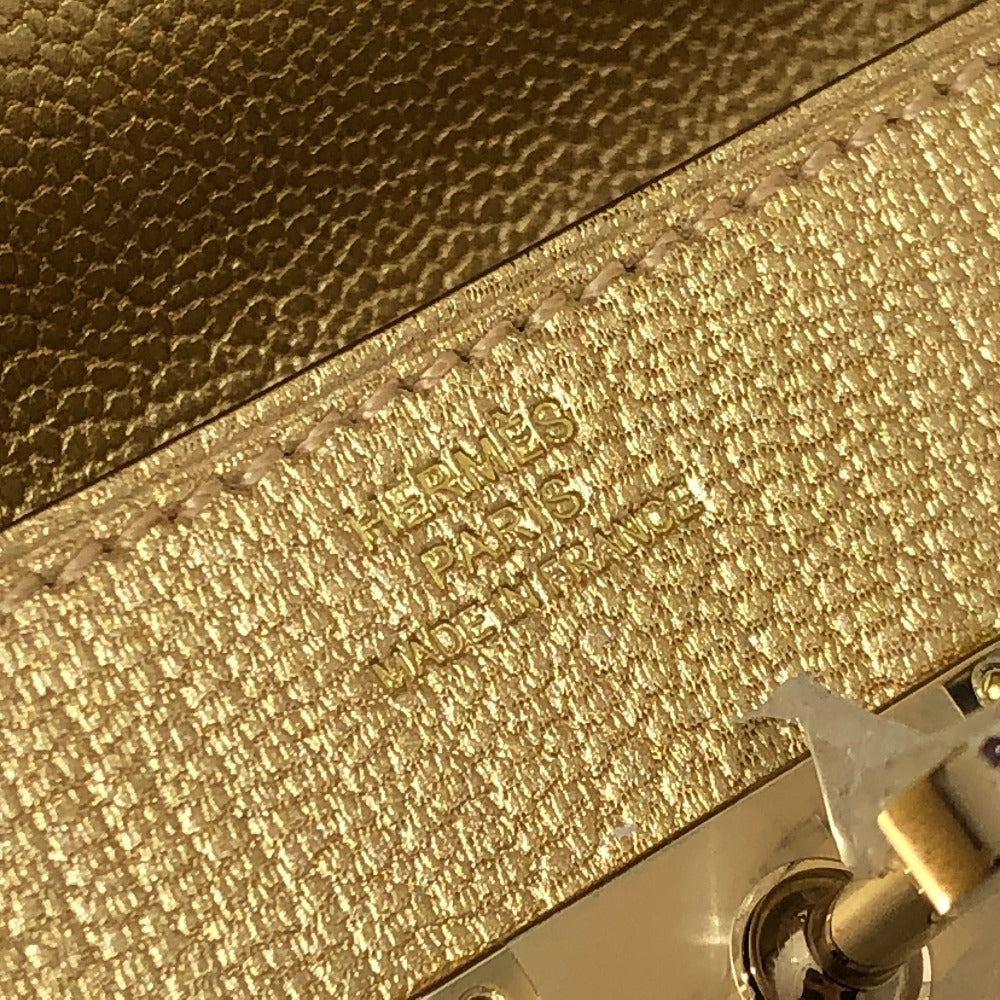HERMES H086404CPY9 ケリートゥーゴー ウォレット 財布 カバン ショルダーバッグ レディース ドレ ゴールド