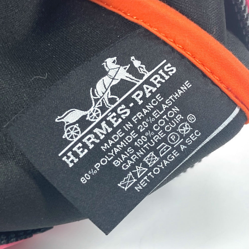 HERMES ネオバンPM クラッチバッグ カバン メイクポーチ マルチポーチ ポーチ ポリアミド レディース ピンク - brandshop-reference
