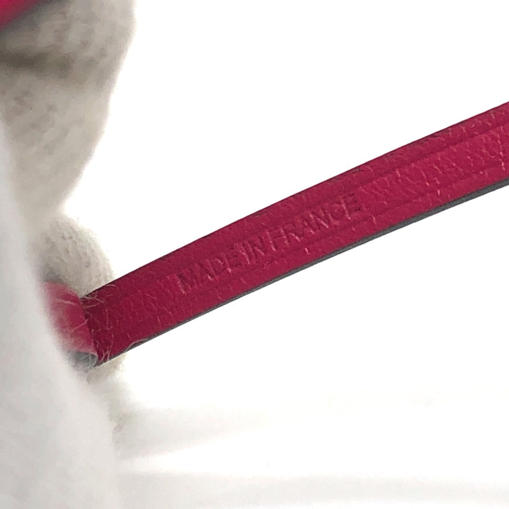 HERMES サックオランジュ カバン バッグアクセサリー バッグチャーム アニョーミロ レディース ローズメキシコ パープル