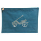 HERMES Bicycle Stud Velocipedi Stud Flat Pouch GM Canvas Unisex Blue
