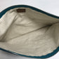HERMES Bicycle Stud Velocipedi Stud Flat Pouch GM Canvas Unisex Blue