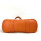 HERMES Garden Zip PM Shoulder Bag, Toile Officier Tote Bag, Women's, Orange