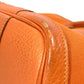 HERMES Garden Zip PM Shoulder Bag, Toile Officier Tote Bag, Women's, Orange