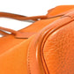 HERMES Garden Zip PM Shoulder Bag, Toile Officier Tote Bag, Women's, Orange
