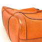 HERMES Garden Zip PM Shoulder Bag, Toile Officier Tote Bag, Women's, Orange