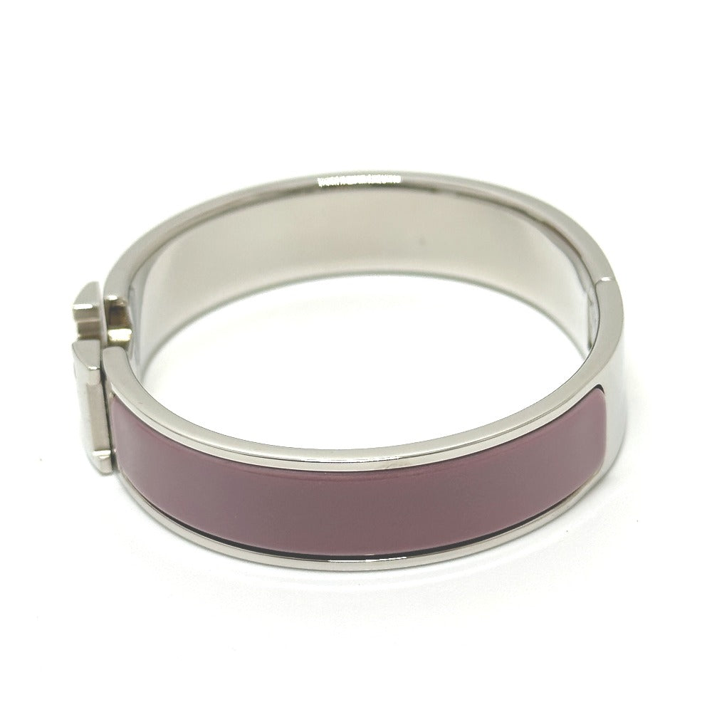 HERMES クリッククラックPM バングル メタル レディース ピンクパープル パープル