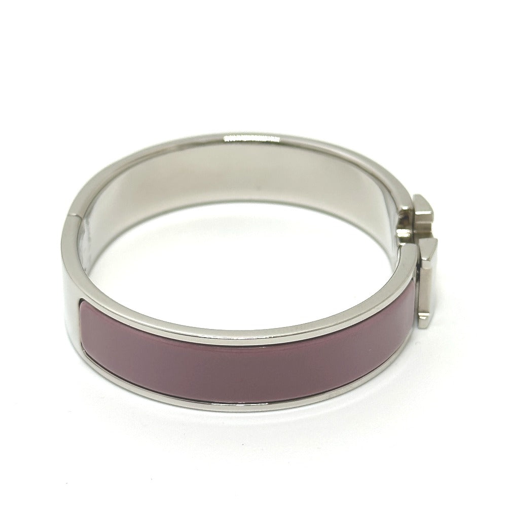 HERMES クリッククラックPM バングル メタル レディース ピンクパープル パープル