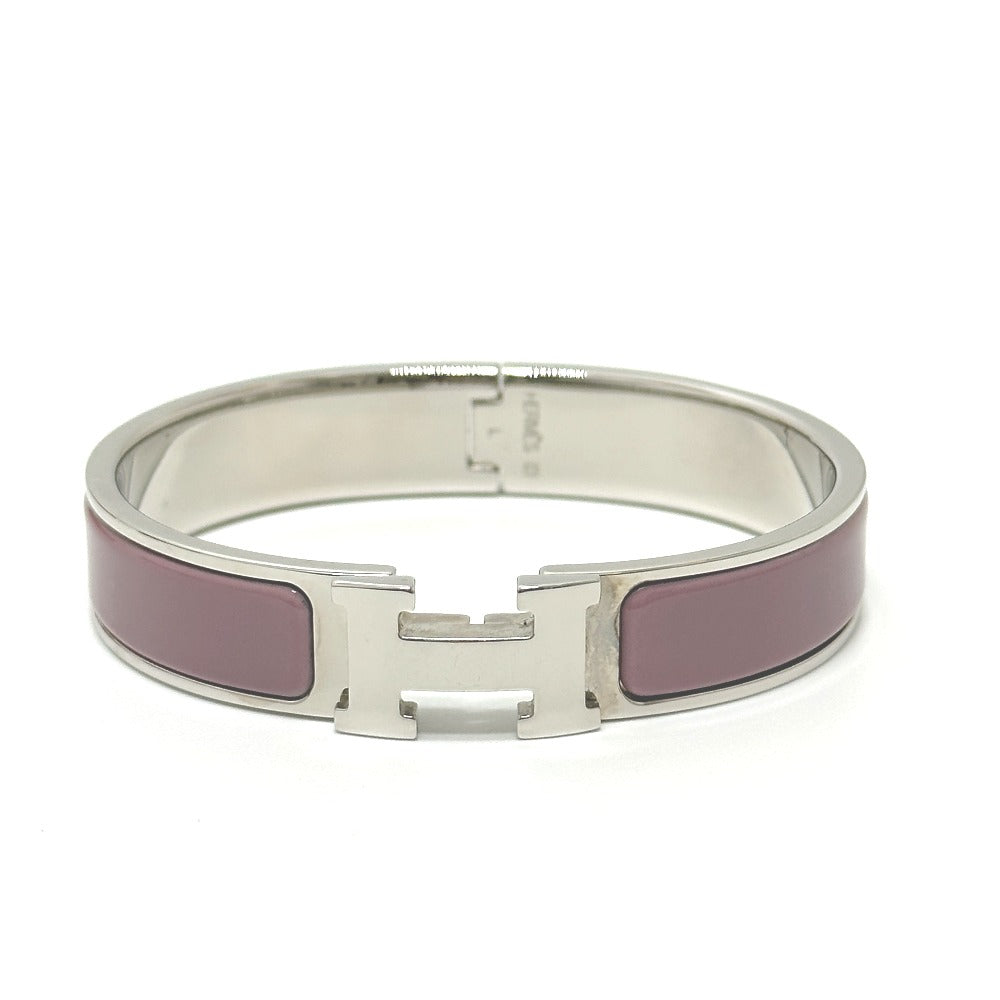 HERMES クリッククラックPM バングル メタル レディース ピンクパープル パープル