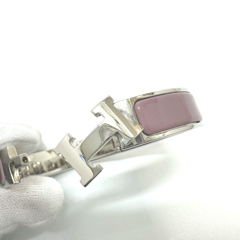 HERMES クリッククラックPM バングル メタル レディース ピンクパープル パープル