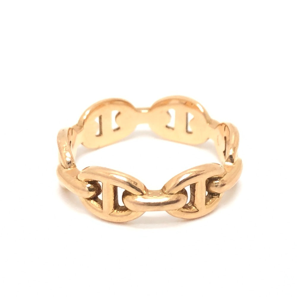 HERMES Chaine d'Ancle Enchene PM Ring Ring Accessory Ring K18PG Women's Gold
