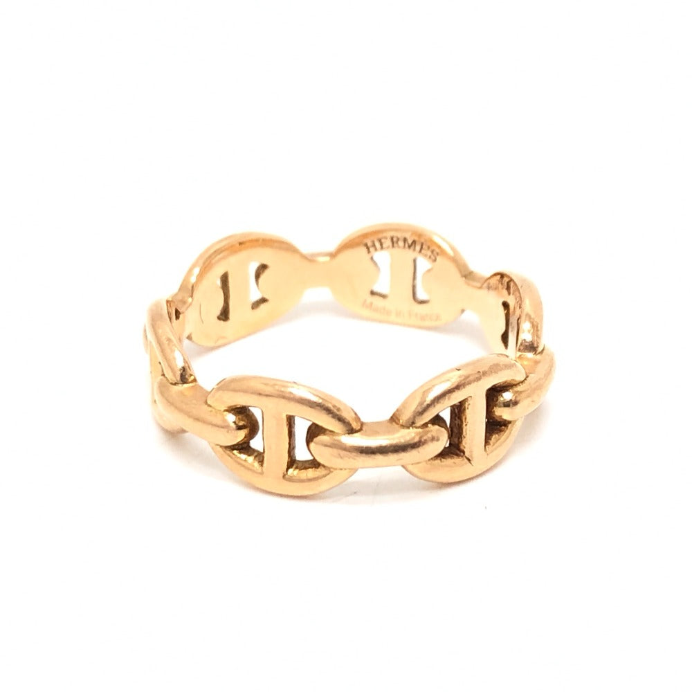 HERMES Chaine d'Ancle Enchene PM Ring Ring Accessory Ring K18PG Women's Gold