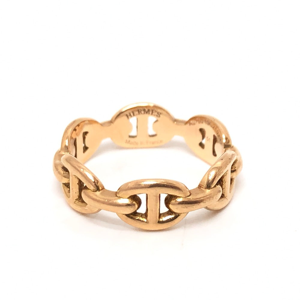 HERMES Chaine d'Ancle Enchene PM Ring Ring Accessory Ring K18PG Women's Gold