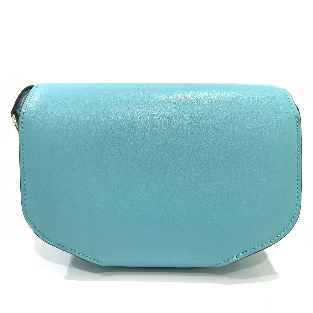 HERMES Mini Cherche Midi 2-Way Handbag/Shoulder Bag, Tadelakt, Boys, Blue Atoll, Blue