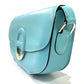 HERMES Mini Cherche Midi 2-Way Handbag/Shoulder Bag, Tadelakt, Boys, Blue Atoll, Blue