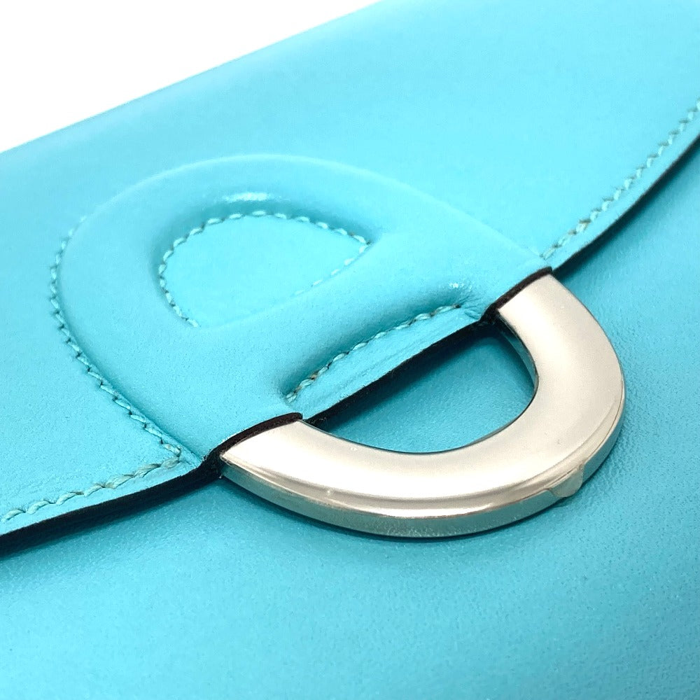 HERMES Mini Cherche Midi 2-Way Handbag/Shoulder Bag, Tadelakt, Boys, Blue Atoll, Blue