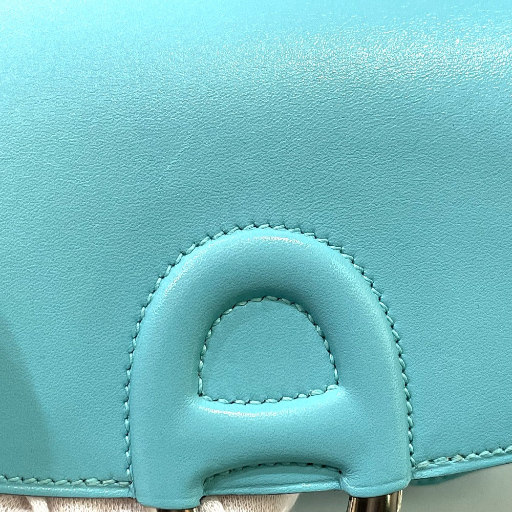 HERMES Mini Cherche Midi 2-Way Handbag/Shoulder Bag, Tadelakt, Boys, Blue Atoll, Blue