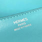 HERMES Mini Cherche Midi 2-Way Handbag/Shoulder Bag, Tadelakt, Boys, Blue Atoll, Blue