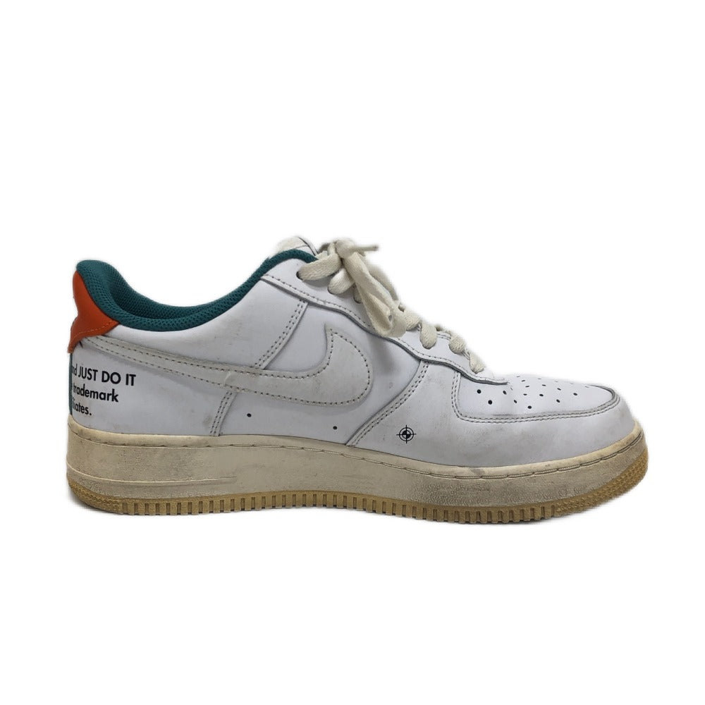 NIKE DM0970-111 AIR FORCE 1 '07 LE WHITE/STARFISH Low-cut shoes sneakers White Used