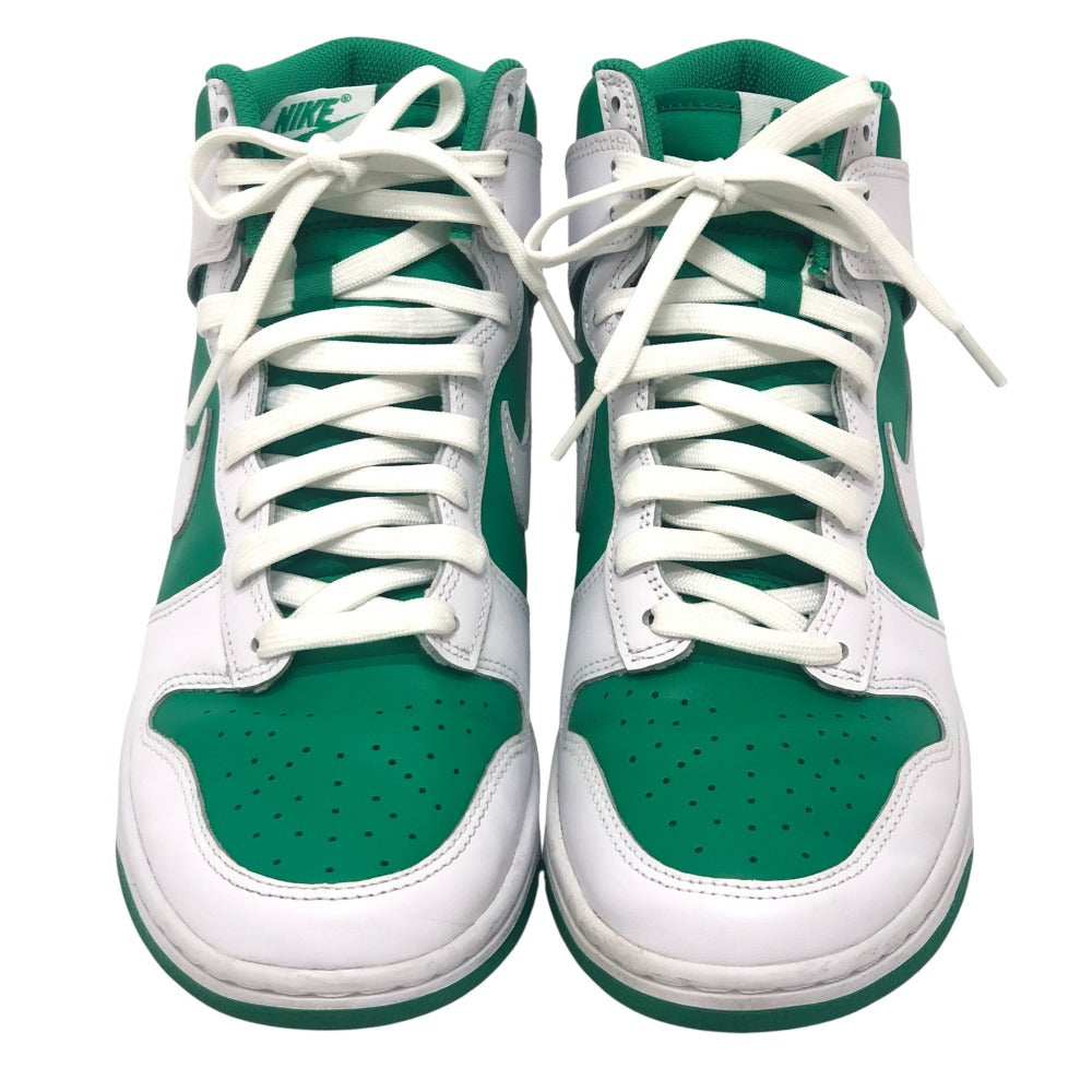 NIKE DV0829-300 DUNK HIGH RETRO BTTYS High-Cut Shoes sneakers Green/White Used
