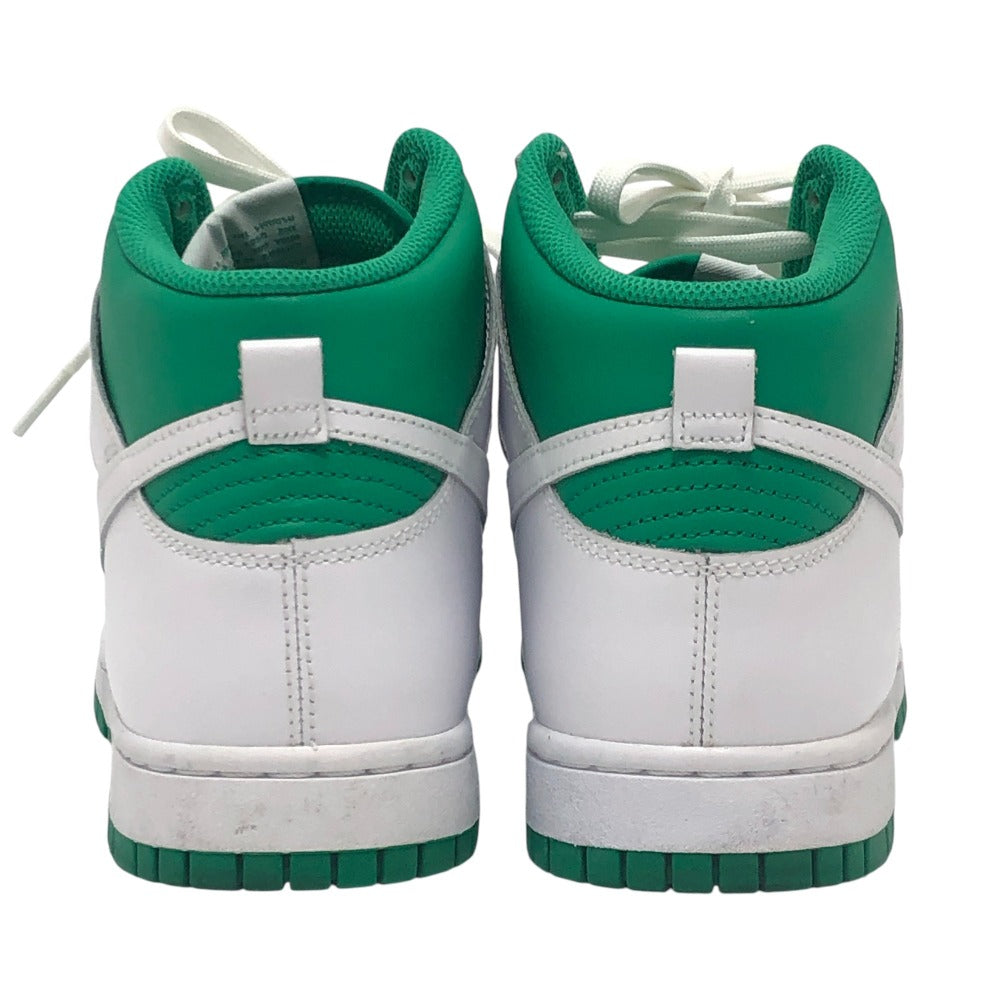 NIKE DV0829-300 DUNK HIGH RETRO BTTYS High-Cut Shoes sneakers Green/White Used