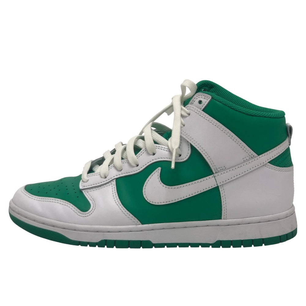 NIKE DV0829-300 DUNK HIGH RETRO BTTYS High-Cut Shoes sneakers Green/White Used