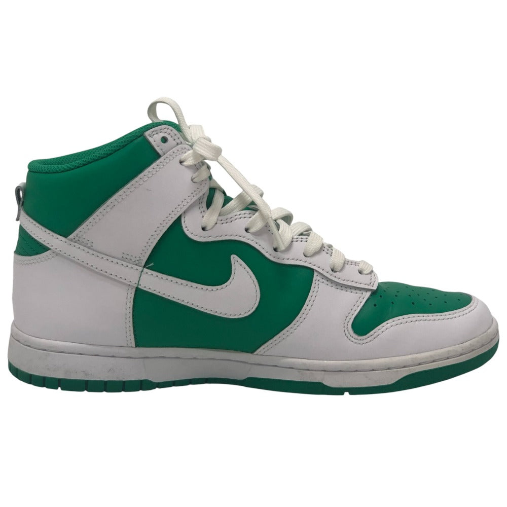 NIKE DV0829-300 DUNK HIGH RETRO BTTYS High-Cut Shoes sneakers Green/White Used