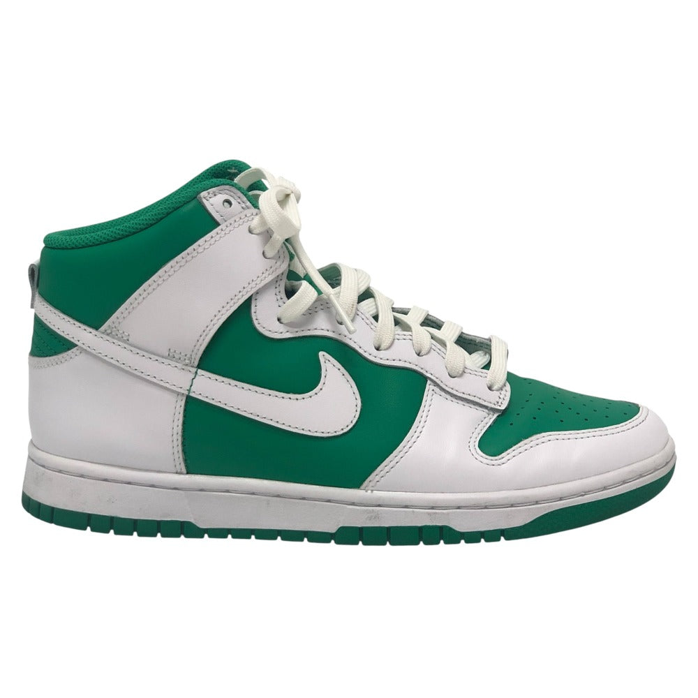 NIKE DV0829-300 DUNK HIGH RETRO BTTYS High-Cut Shoes sneakers Green/White Used