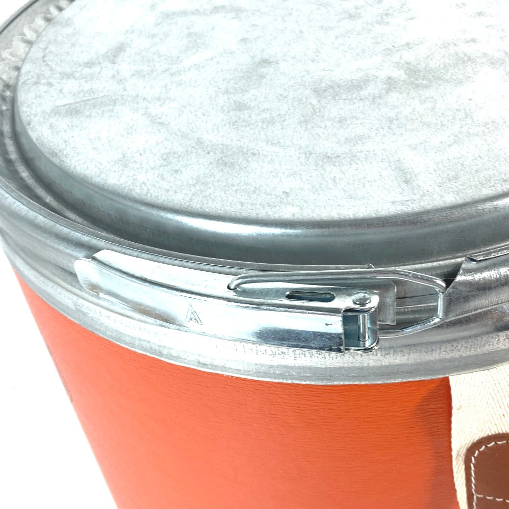 HERMES セリエ 馬具入れ インテリア ロゴ サドルボックス マルチケース ドラム缶 小物入れ ペーパー レディース - brandshop-reference