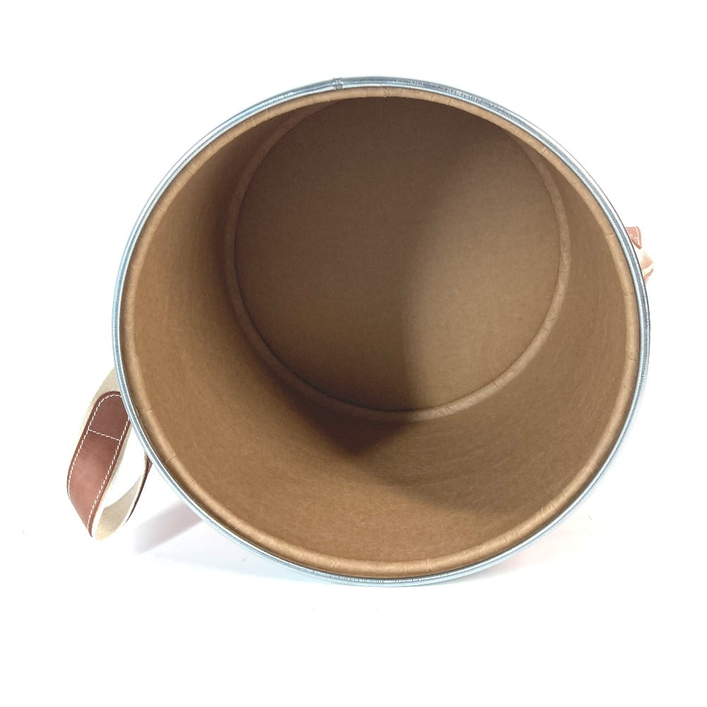 HERMES セリエ 馬具入れ インテリア ロゴ サドルボックス マルチケース ドラム缶 小物入れ ペーパー レディース - brandshop-reference