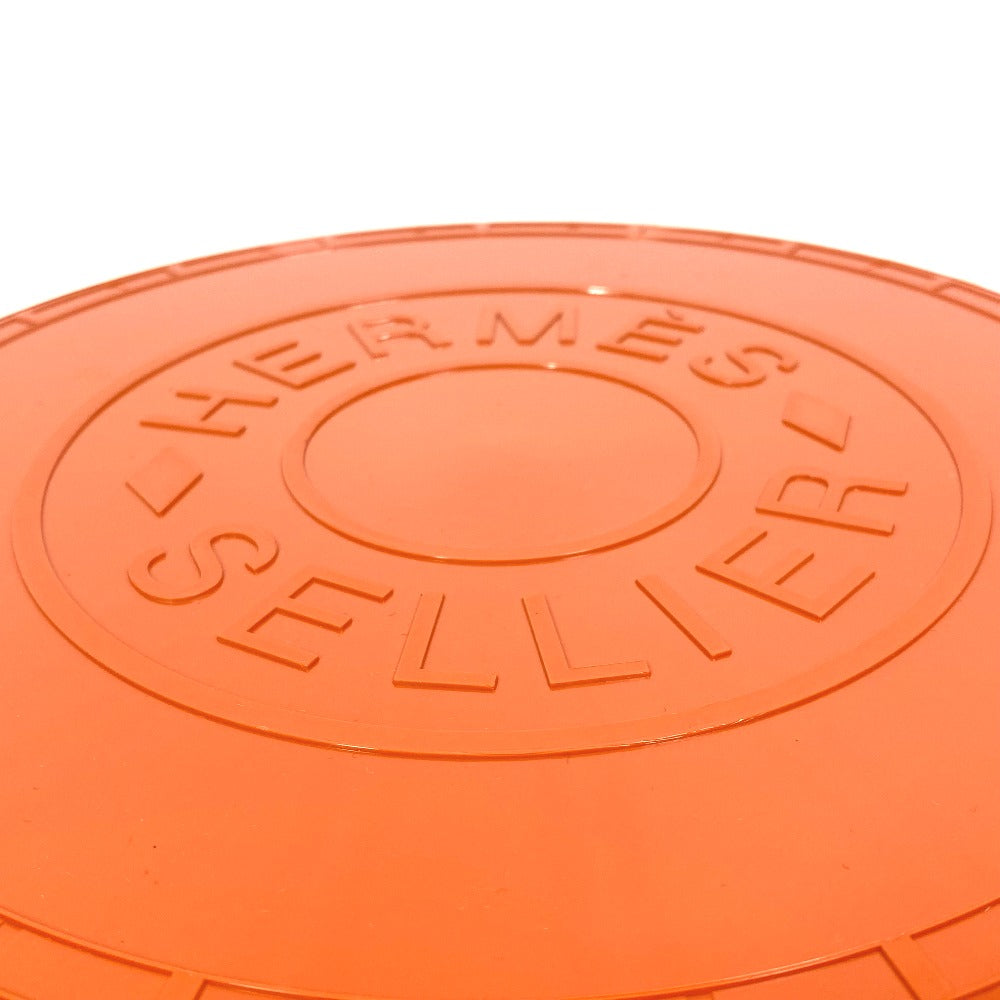 HERMES インテリア セリエ 犬用 ドッグ ペット 雑貨 プラスチック ユニセックス オレンジ