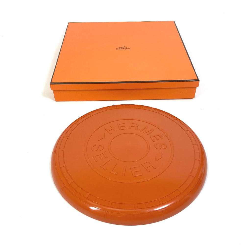 HERMES インテリア セリエ 犬用 ドッグ ペット 雑貨 プラスチック ユニセックス オレンジ