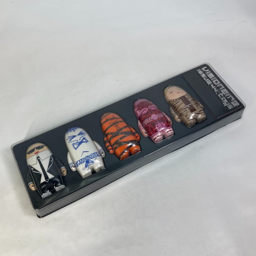 HERMES 5体セット フィギュア ヴィジョネア VISIONAIRE 45 MORE TOYS 世界限定 MORETOYS オブジェ プラスチック ユニセックス マルチカラー - brandshop-reference