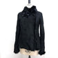 JOSEPH W2233071649 Fur Mouton Short Coat, Outerwear, Sheepskin, Women's, Black