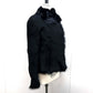 JOSEPH W2233071649 Fur Mouton Short Coat, Outerwear, Sheepskin, Women's, Black