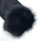 JOSEPH W2233071649 Fur Mouton Short Coat, Outerwear, Sheepskin, Women's, Black