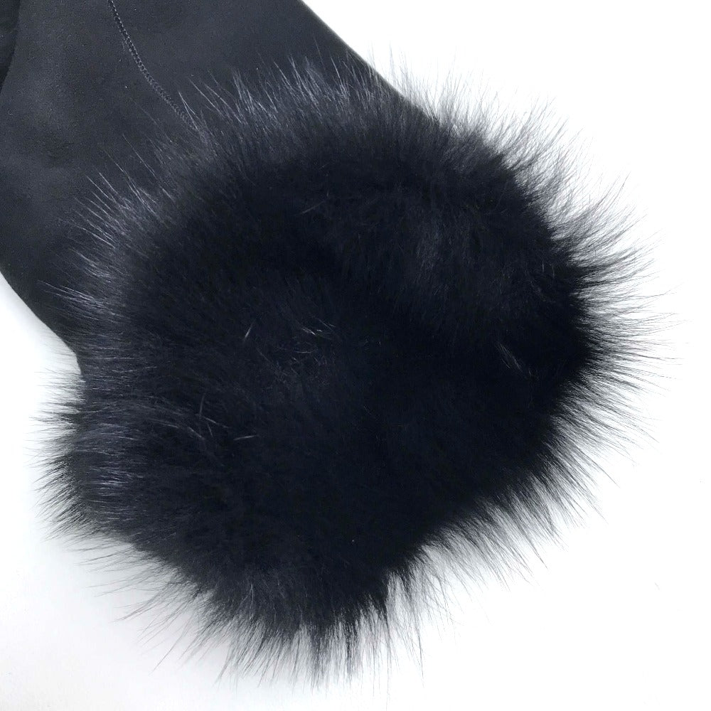 JOSEPH W2233071649 Fur Mouton Short Coat, Outerwear, Sheepskin, Women's, Black