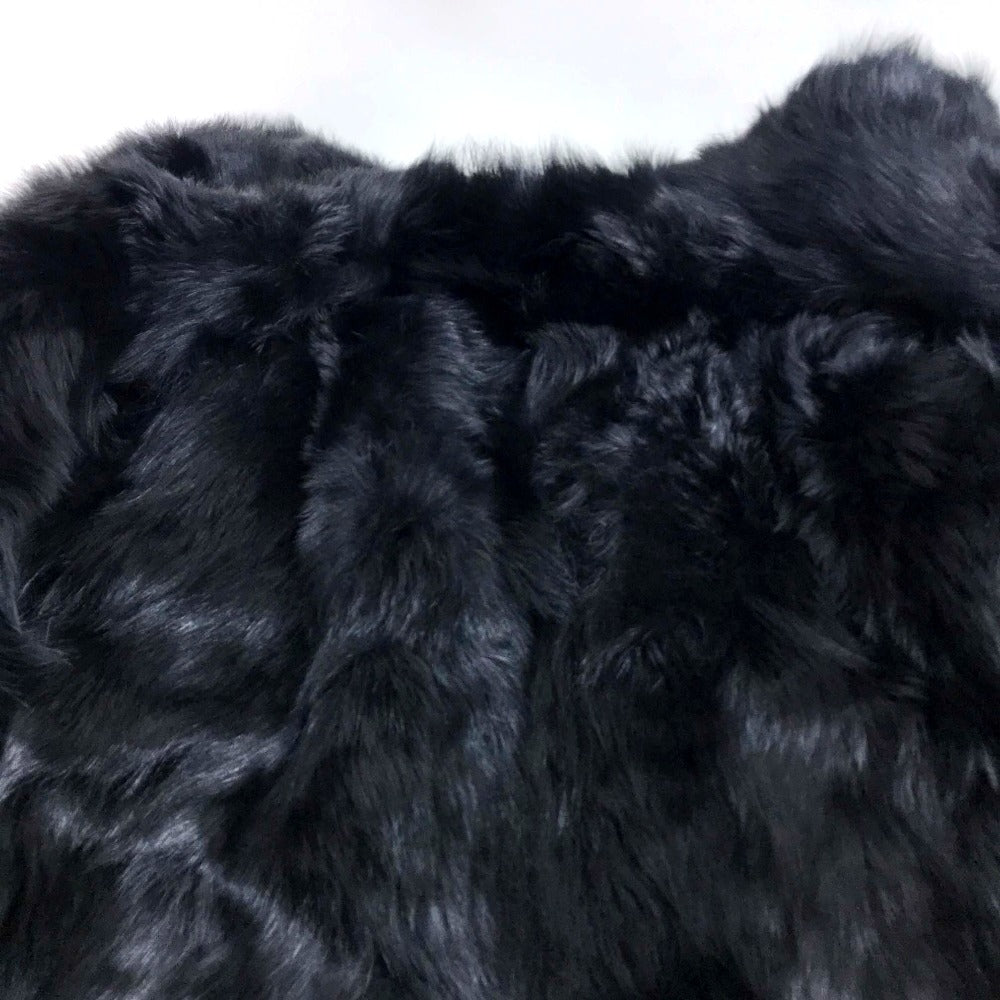 JOSEPH W2233071649 Fur Mouton Short Coat, Outerwear, Sheepskin, Women's, Black