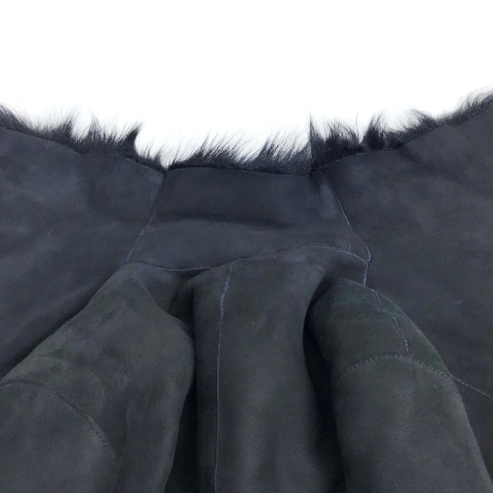 JOSEPH W2233071649 Fur Mouton Short Coat, Outerwear, Sheepskin, Women's, Black
