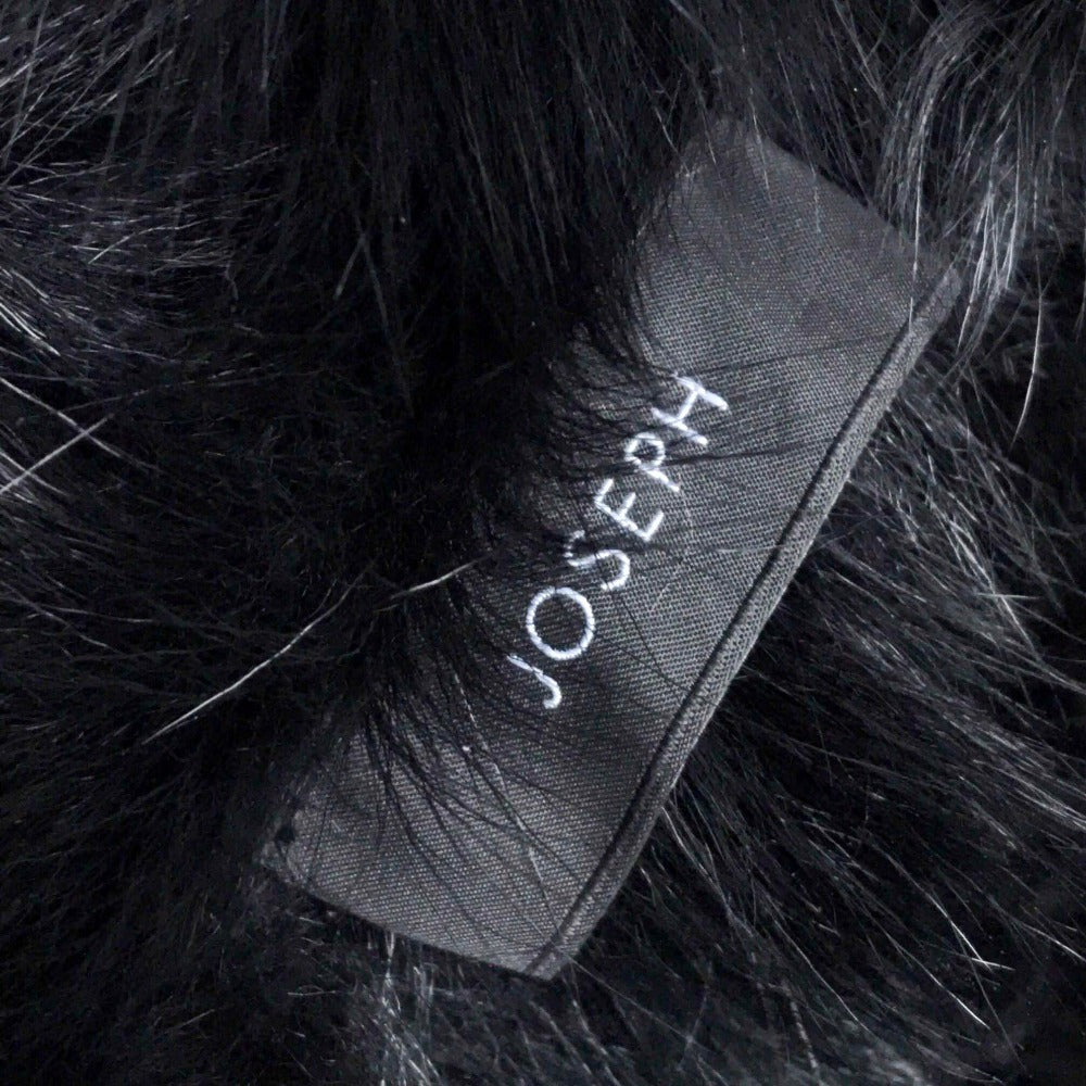 JOSEPH W2233071649 Fur Mouton Short Coat, Outerwear, Sheepskin, Women's, Black