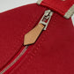 HERMES Vanity Bag, Bride a Black GM, Shoulder Bag, Handbag, Canvas, Women's, Red
