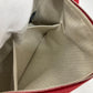 HERMES Vanity Bag, Bride a Black GM, Shoulder Bag, Handbag, Canvas, Women's, Red