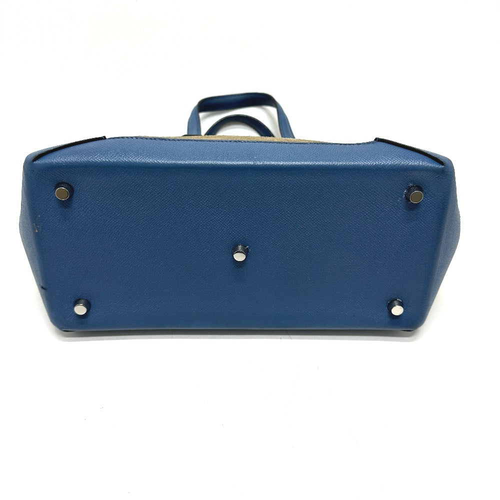 HERMES マキシボックスカバ30 ハンドバッグ トートバッグ エプソン レディース グリスカイユ×ブルーアガット ブルー - brandshop-reference